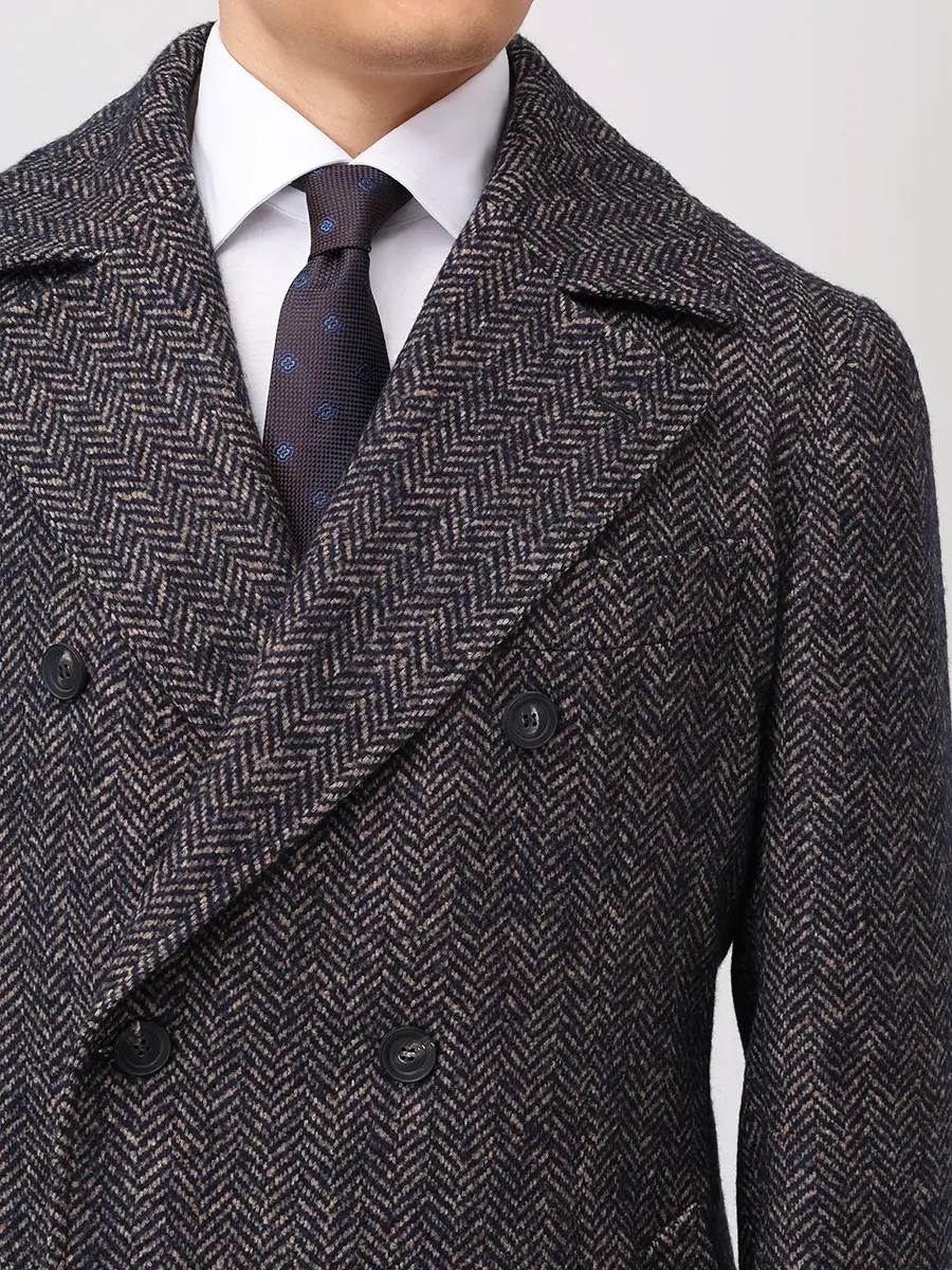 Пальто шерстяное