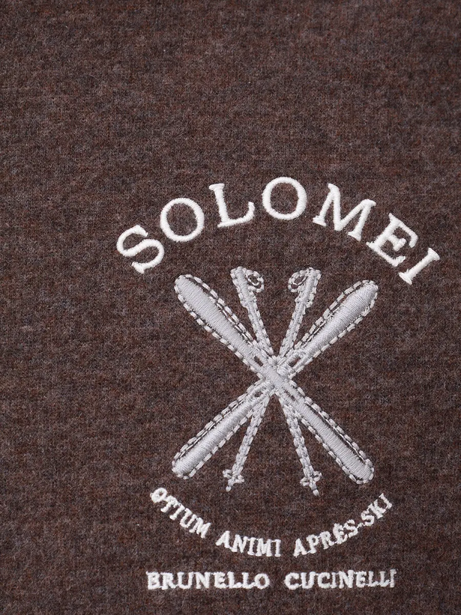 Анорак из кашемира и хлопка