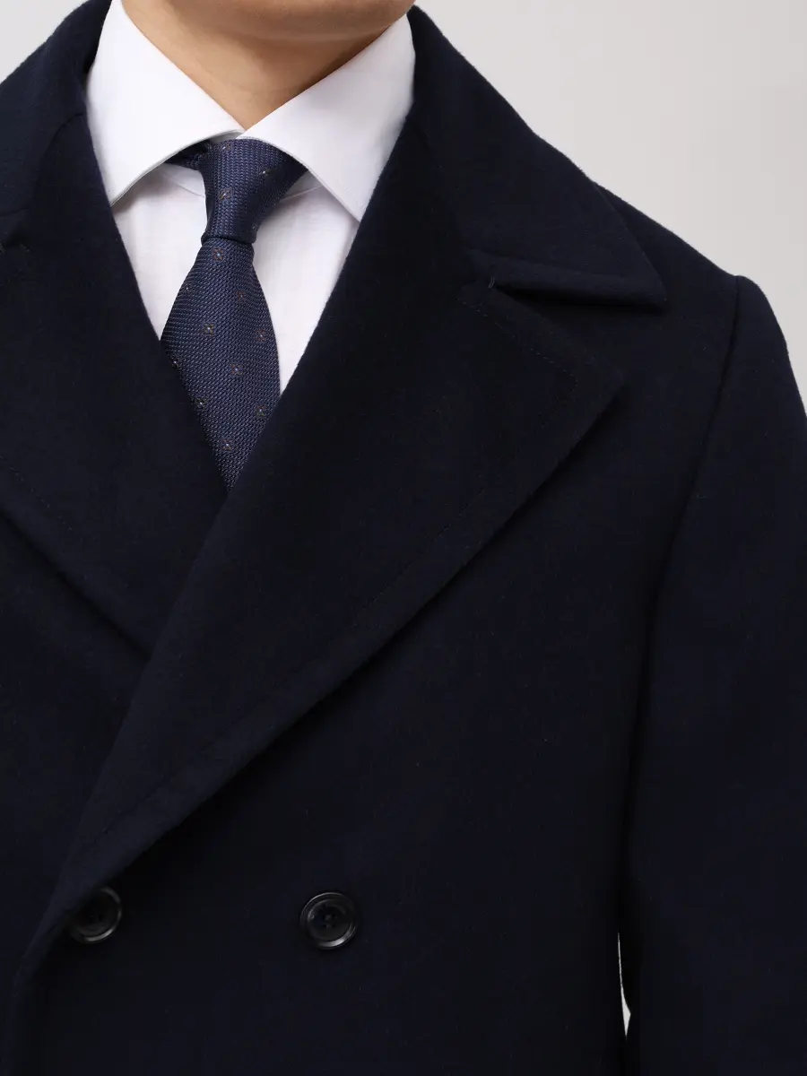 Пальто шерстяное