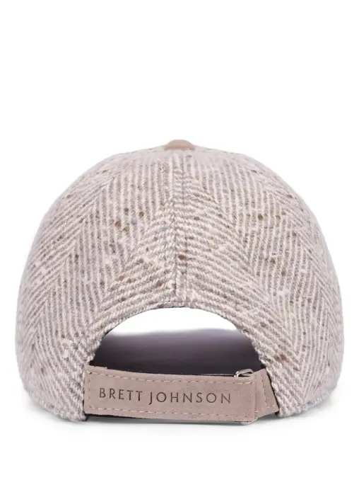 Бейсболка из кашемира и замши BRETT JOHNSON