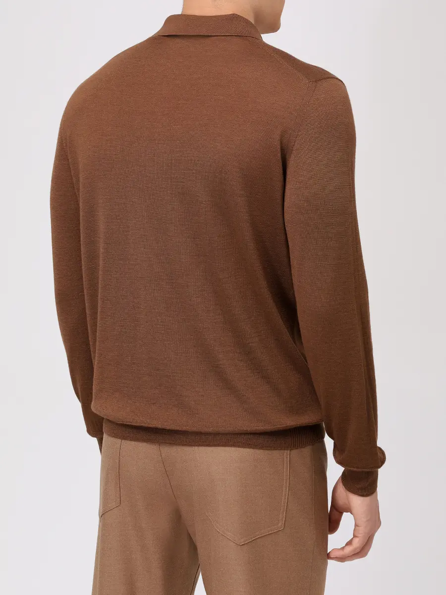 Поло из кашемира и шелка