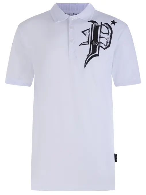 Поло хлопковое PHILIPP PLEIN