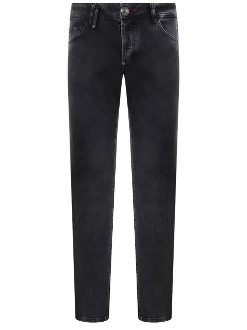Джинсы Slim Fit хлопковые PHILIPP PLEIN