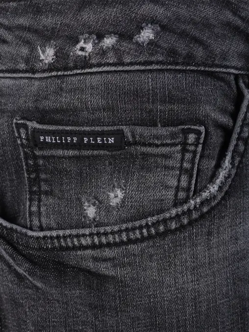 Джинсы Slim Fit хлопковые PHILIPP PLEIN