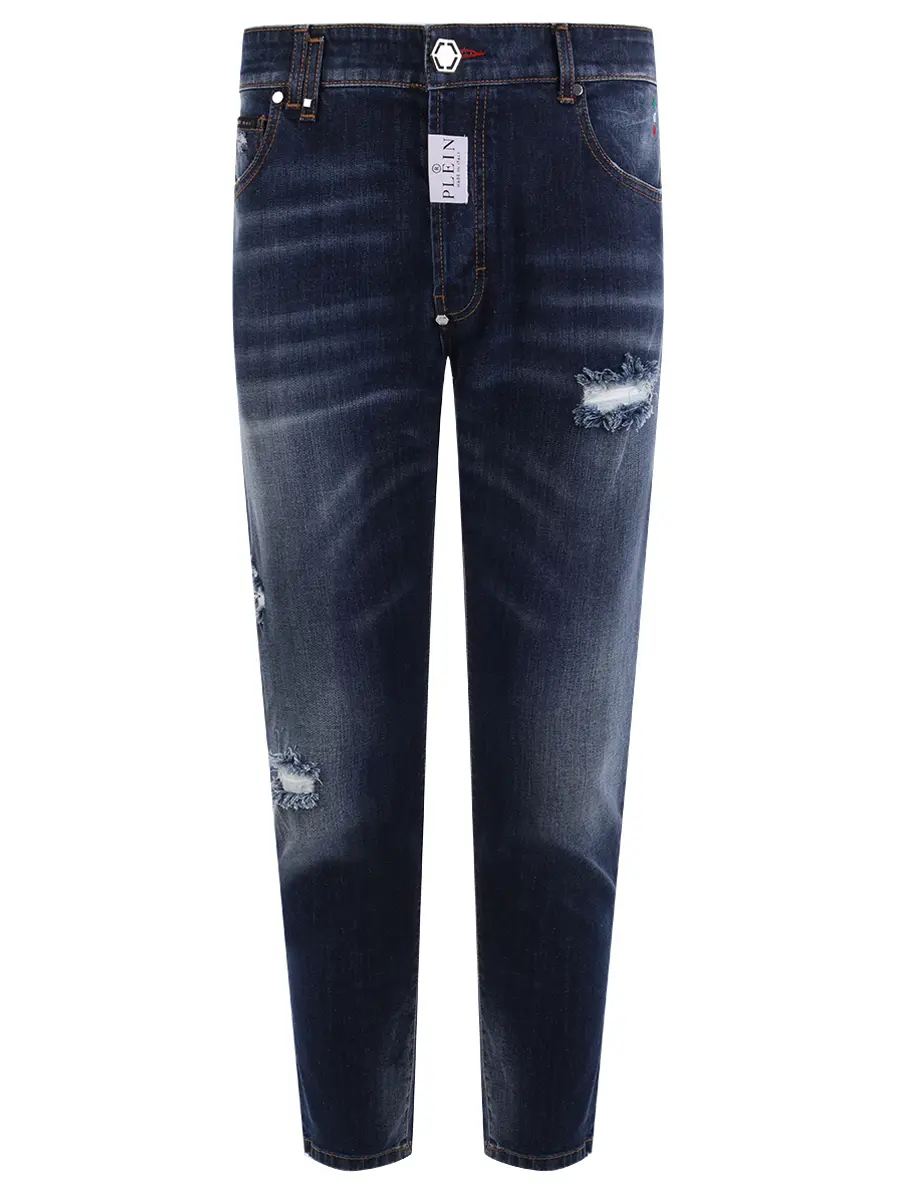 Джинсы Slim Fit хлопковые