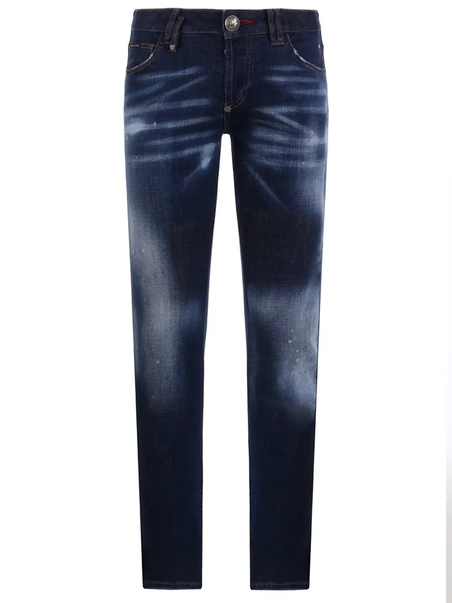 Джинсы Slim Fit хлопковые