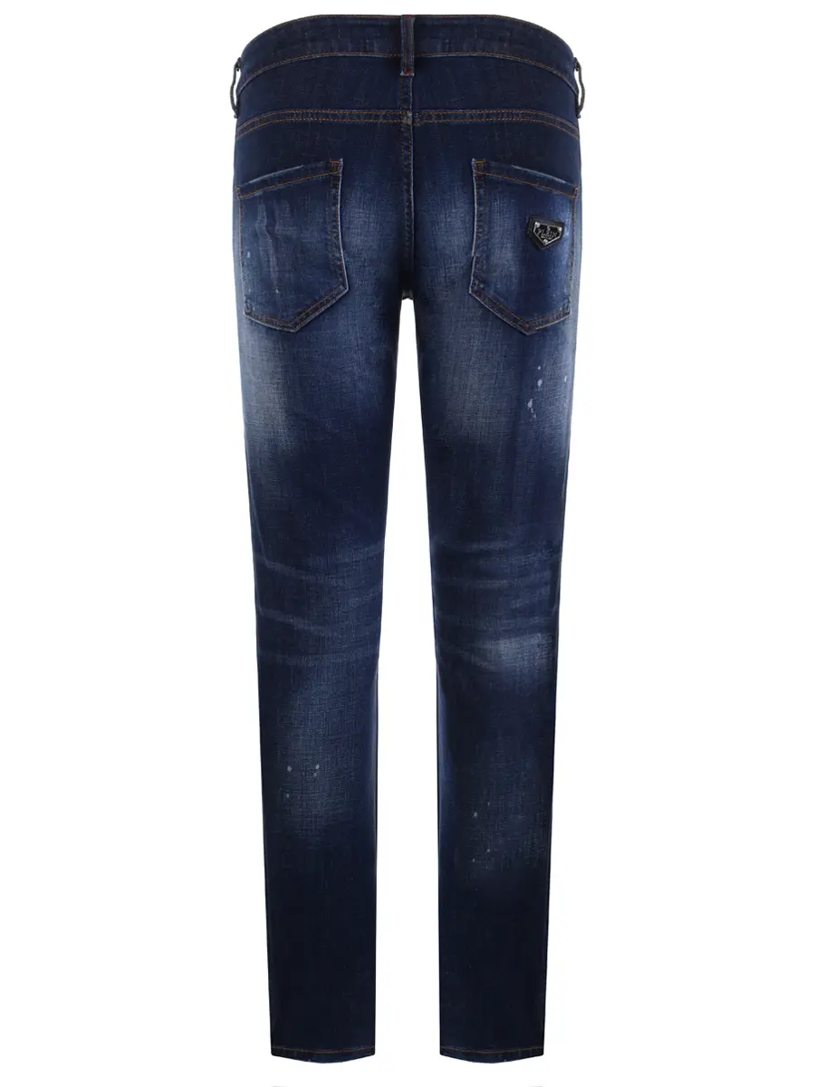 Джинсы Slim Fit хлопковые