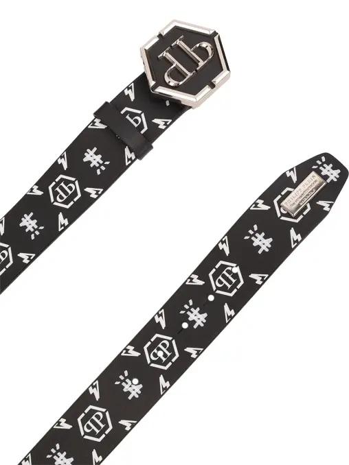 Ремень кожаный PHILIPP PLEIN