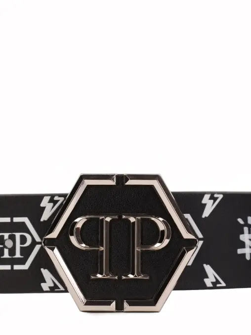 Ремень кожаный PHILIPP PLEIN