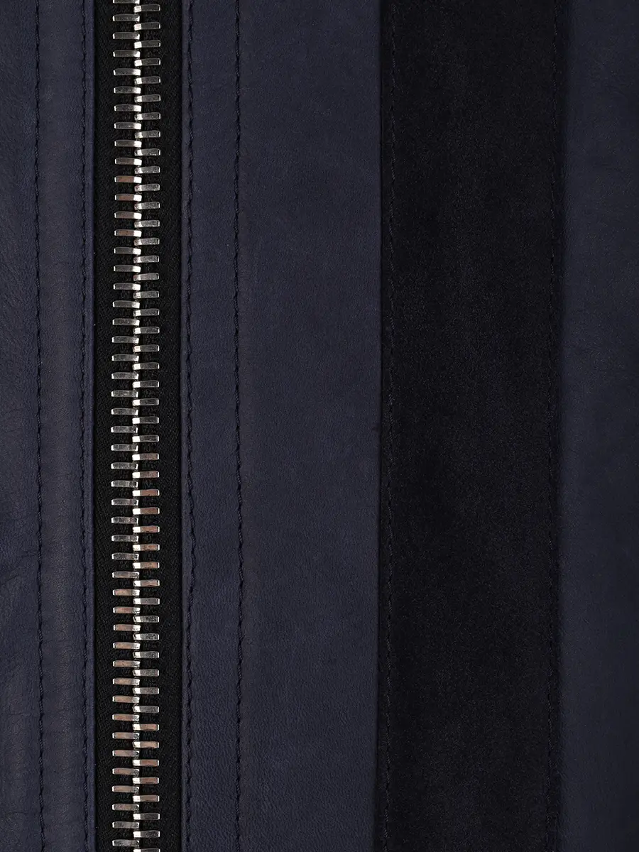 Бомбер замшевый