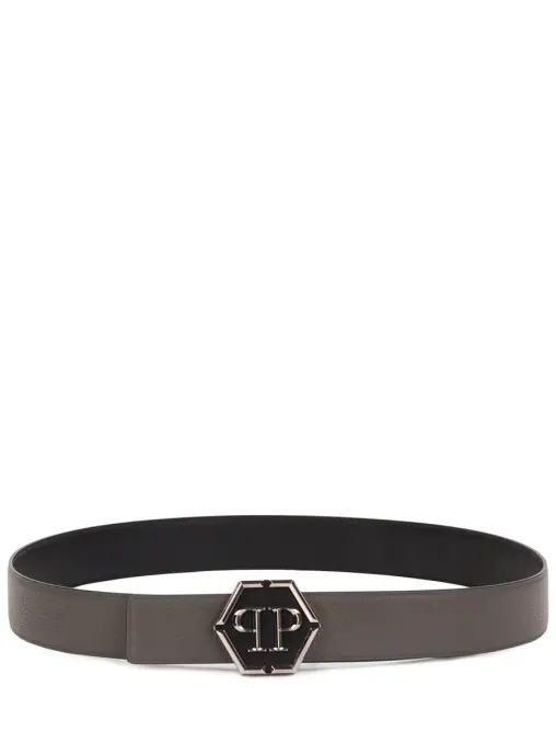 Ремень кожаный PHILIPP PLEIN