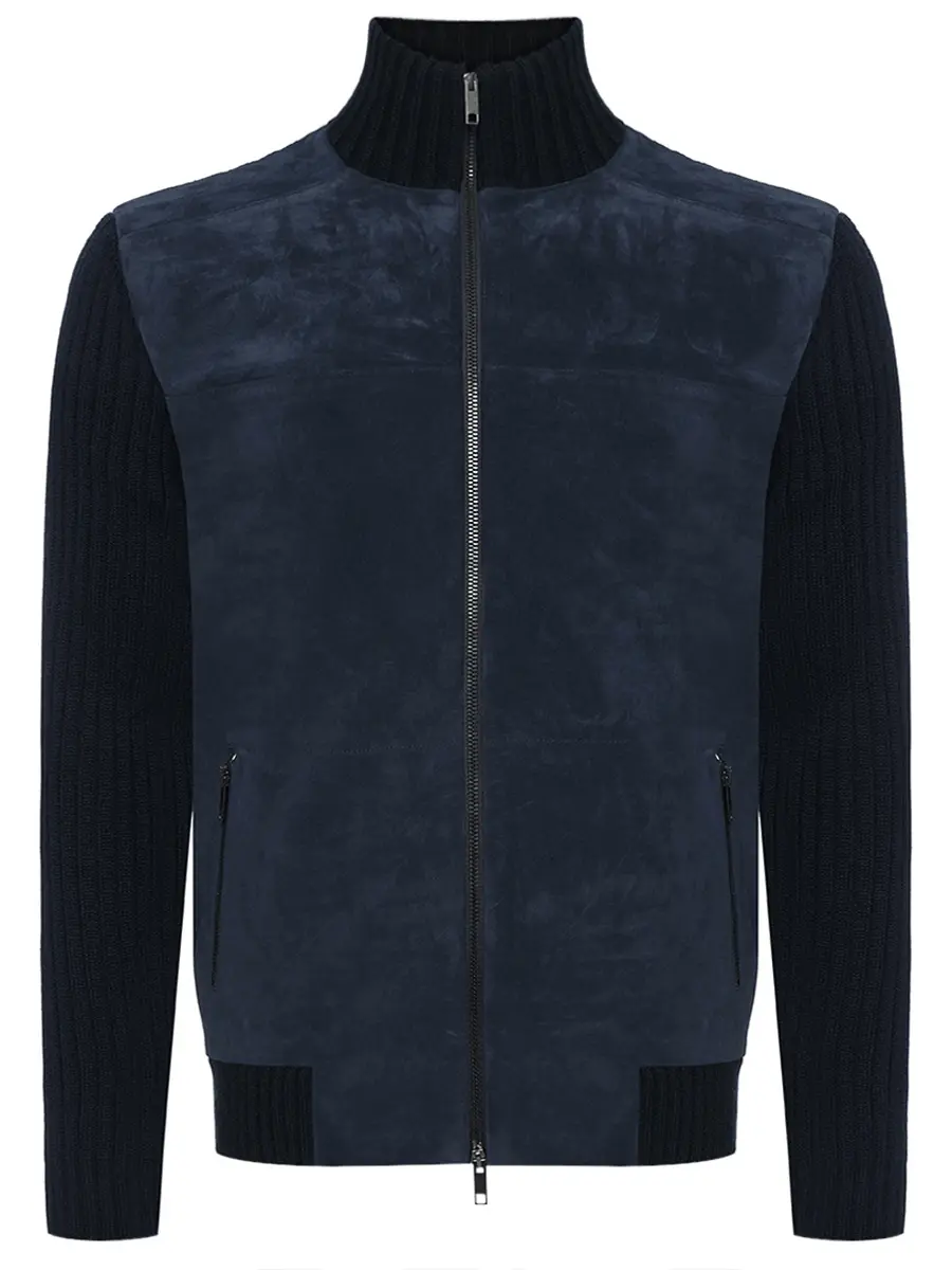 Кардиган комбинированный