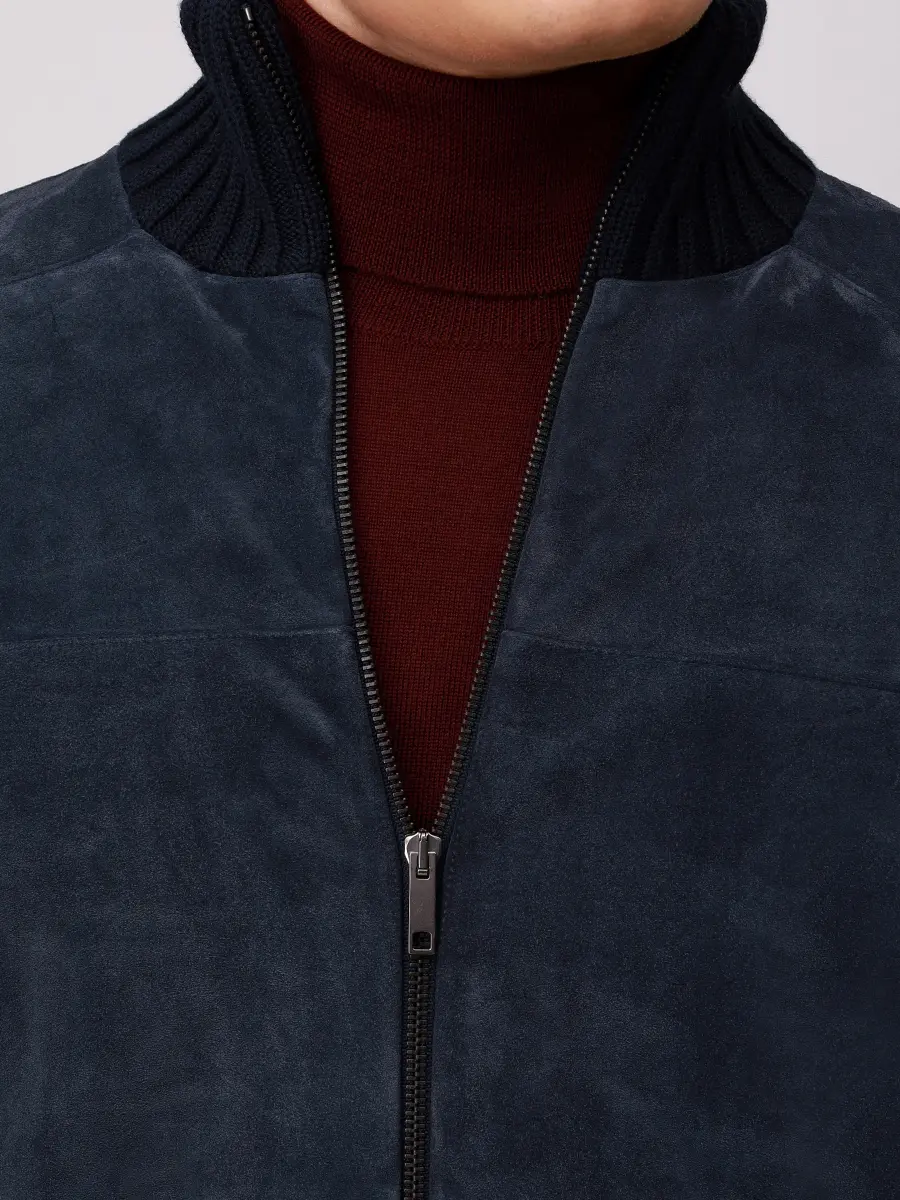 Кардиган комбинированный