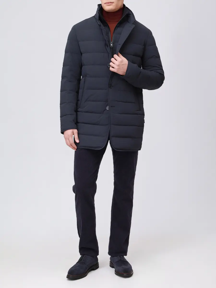 Пуховик стеганый