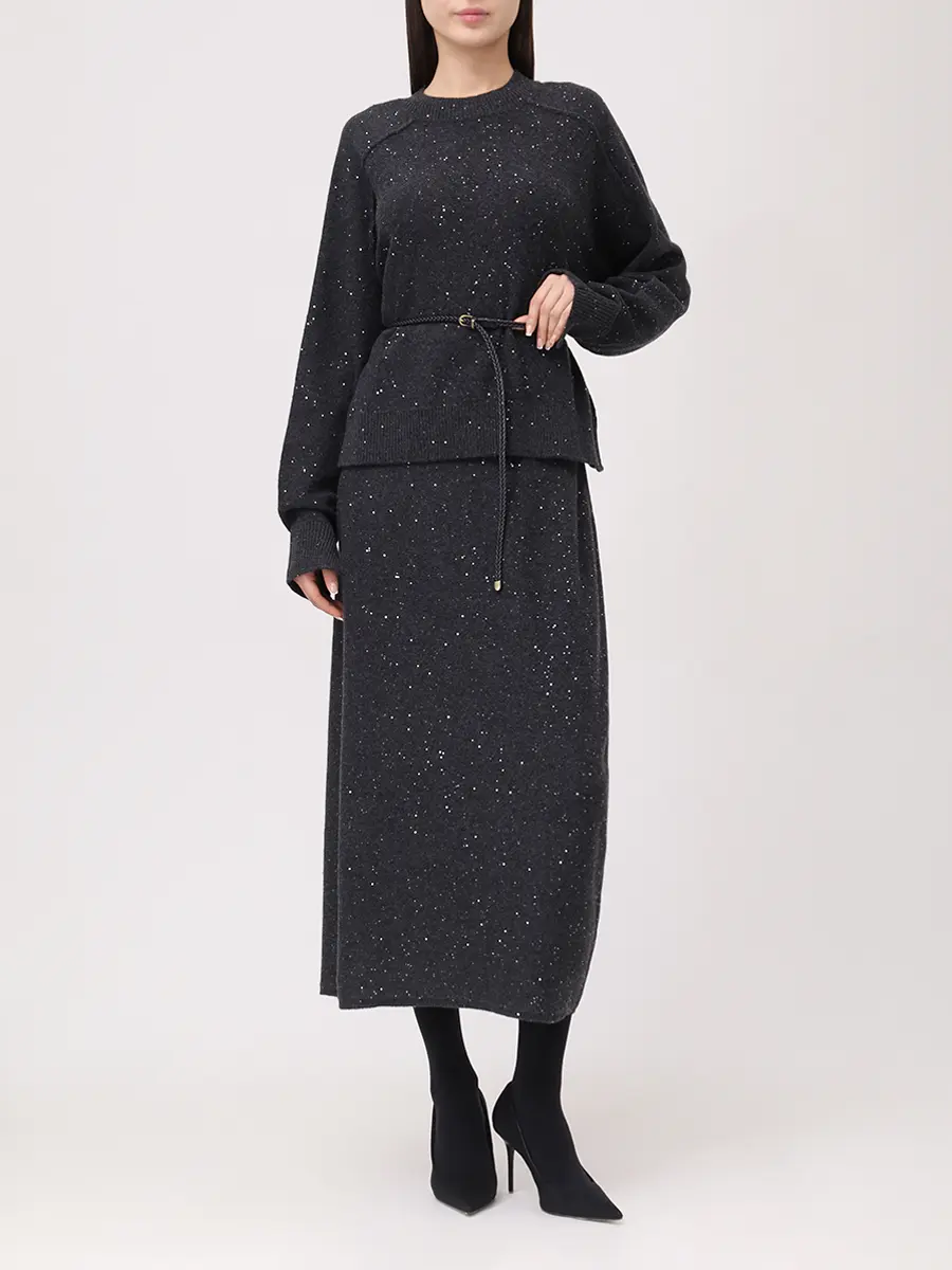 Юбка шерстяная