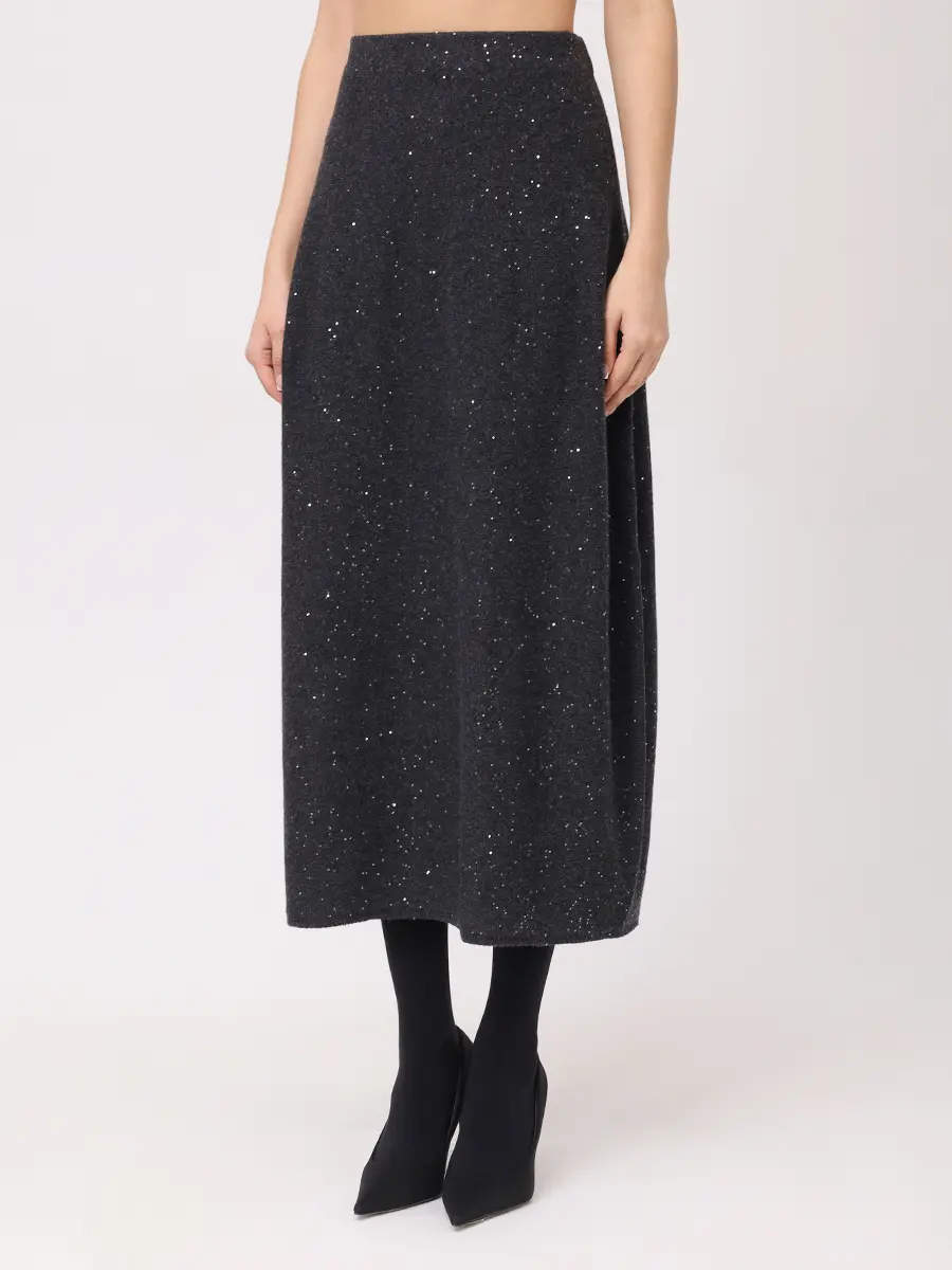 Юбка шерстяная