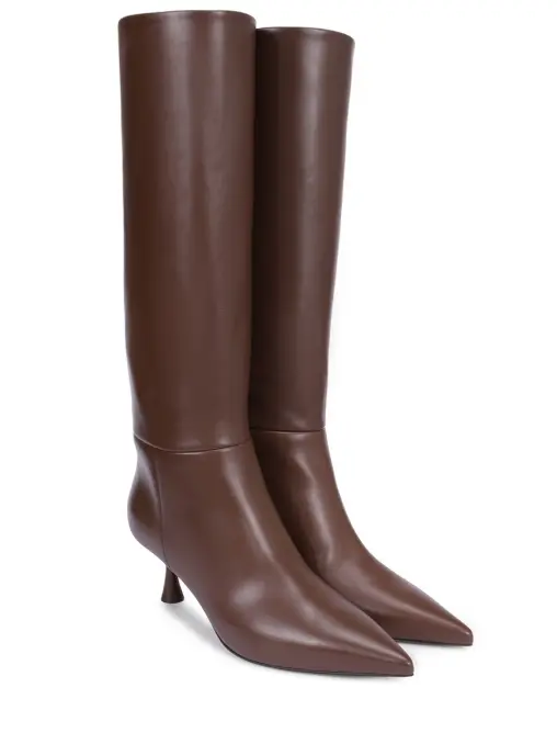 Сапоги кожаные Joyce GIANVITO ROSSI