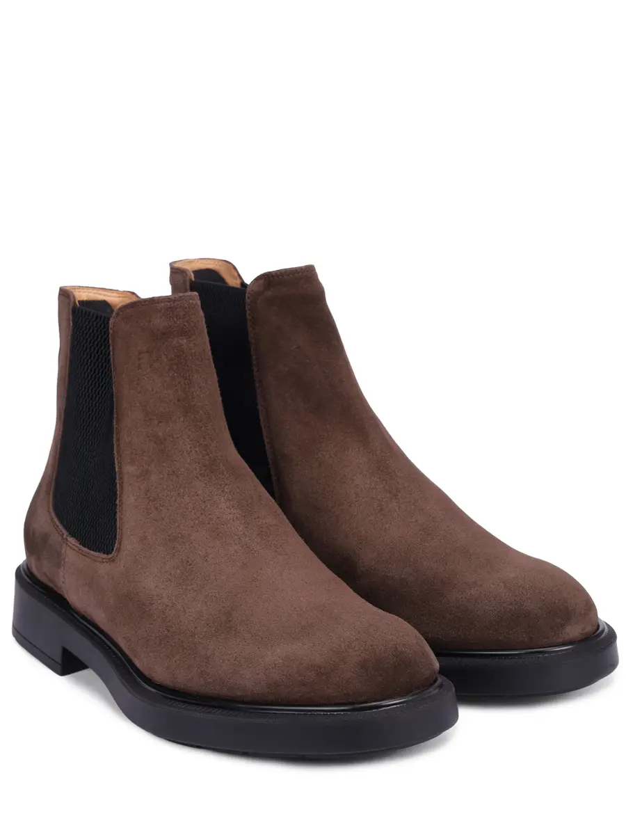 Челси замшевые на меху