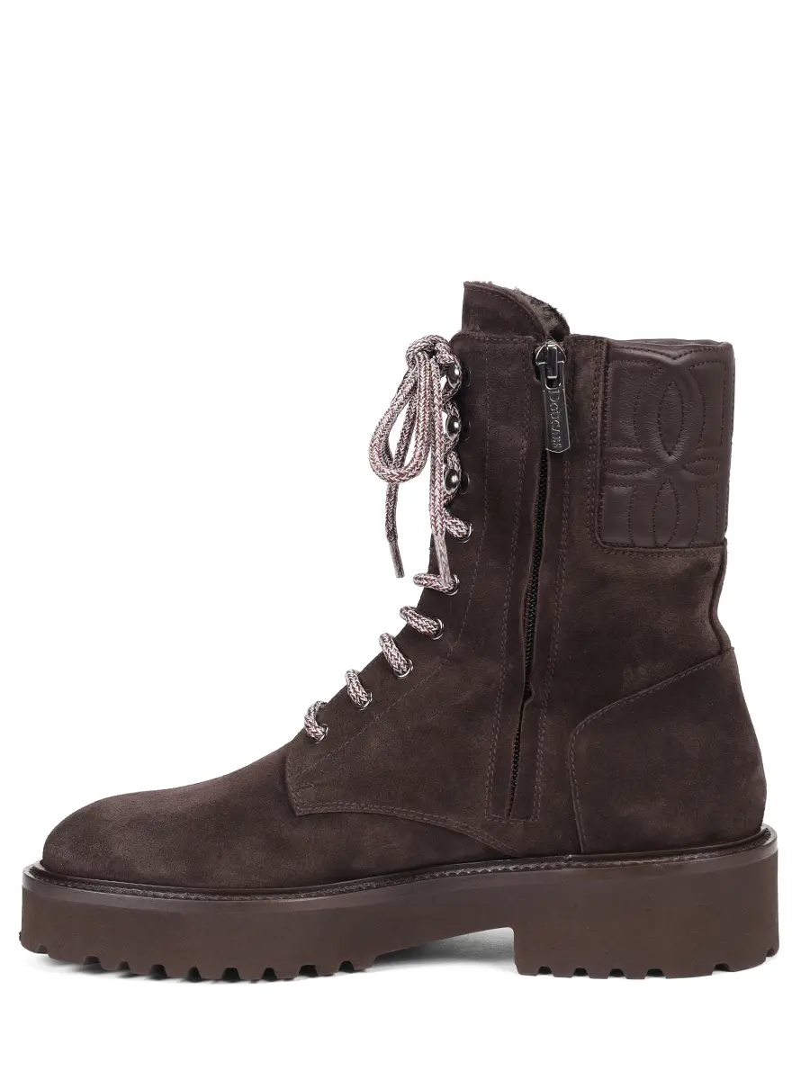 Ботинки замшевые на меху