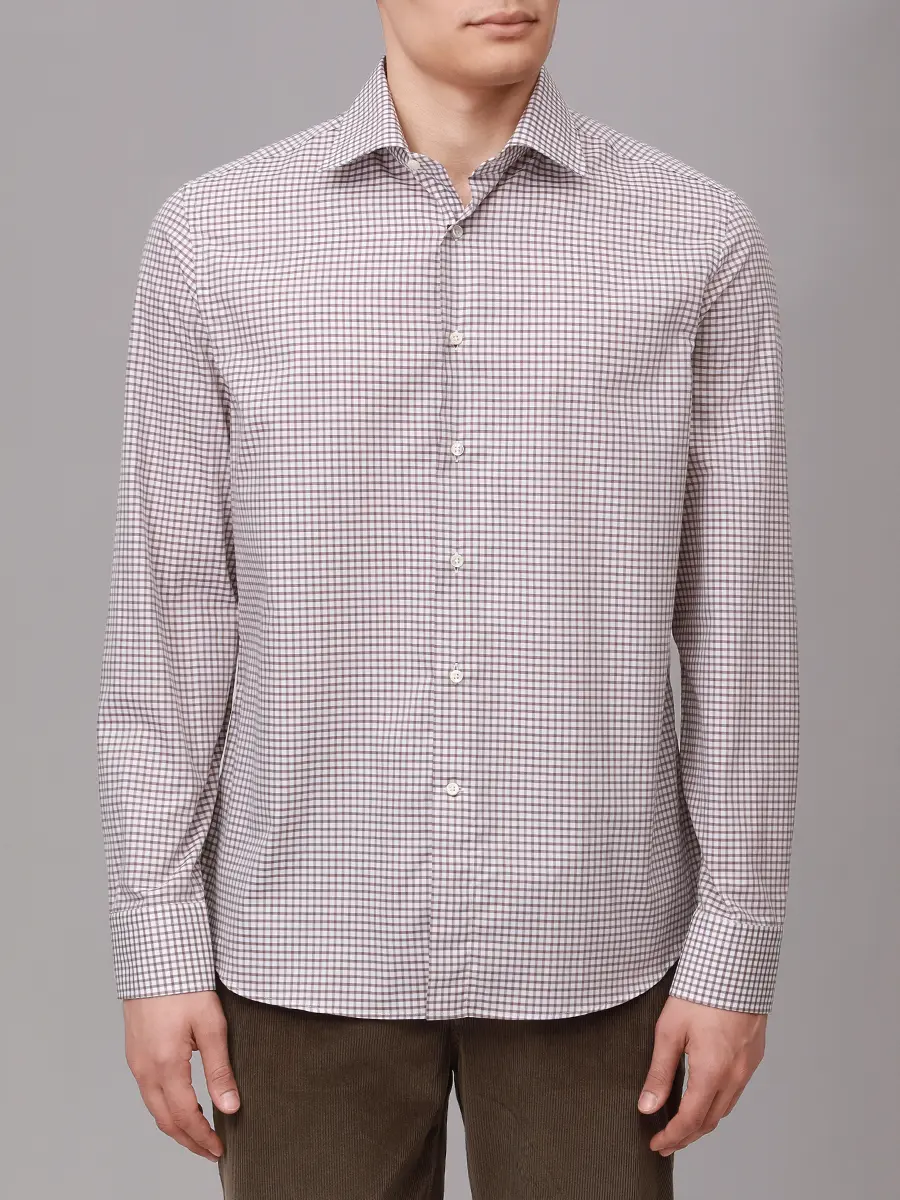 Рубашка Regular Fit хлопковая