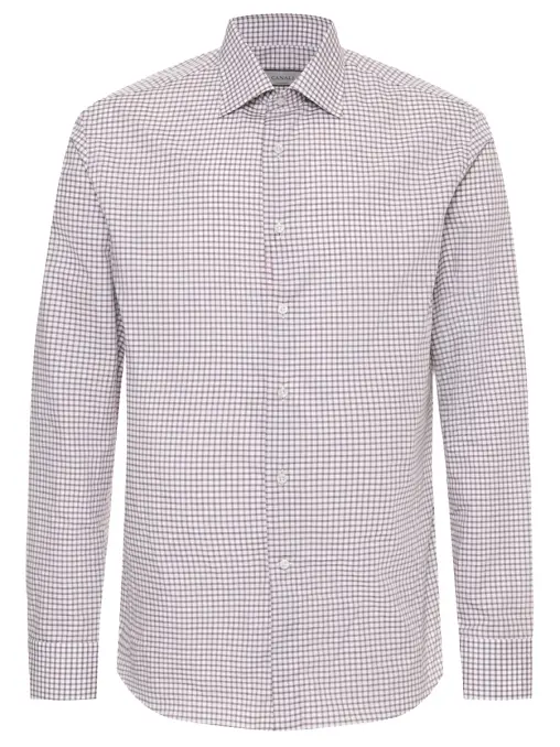 Рубашка Regular Fit хлопковая CANALI