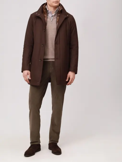 Рубашка Regular Fit хлопковая CANALI