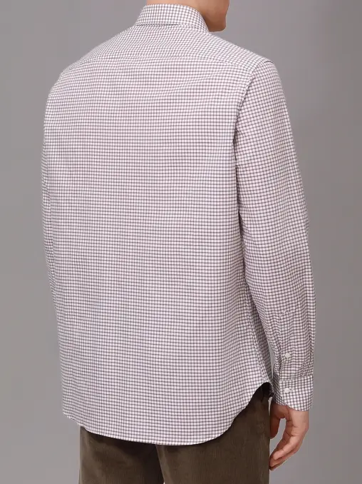 Рубашка Regular Fit хлопковая CANALI