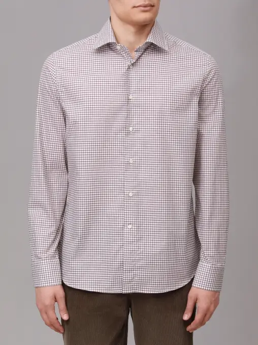 Рубашка Regular Fit хлопковая CANALI