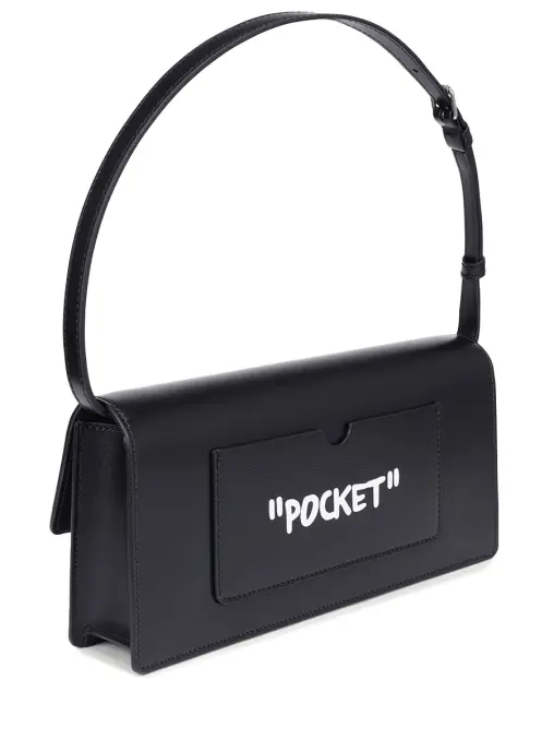 Сумка кожаная Jitney 1.0 OFF-WHITE