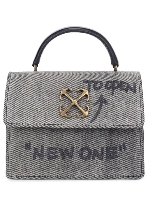 Сумка джинсовая Jitney Quote OFF-WHITE