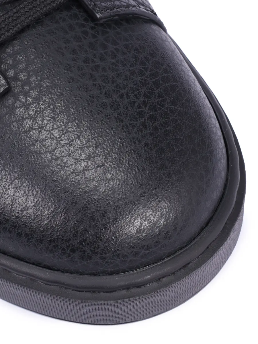 Кеды кожаные на меху