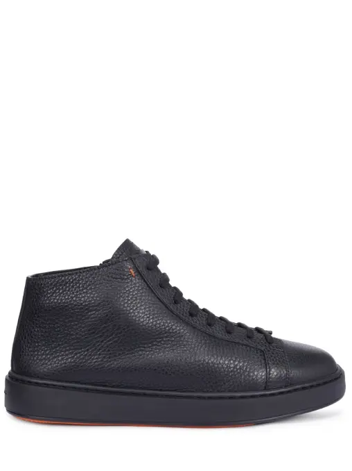 Кеды кожаные на меху SANTONI