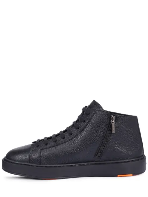 Кеды кожаные на меху SANTONI