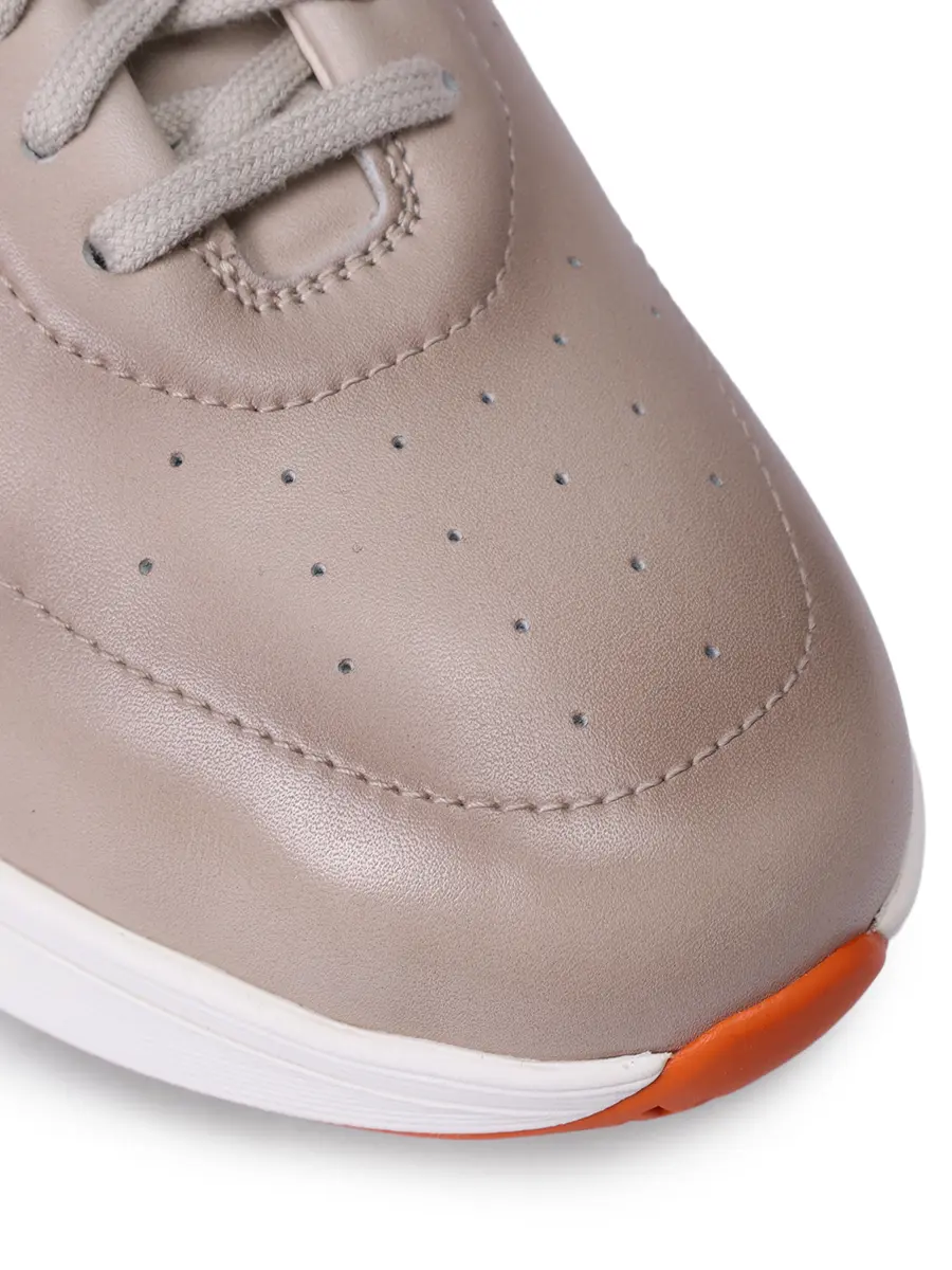 Кроссовки кожаные на меху