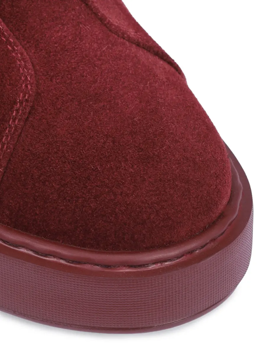 Кеды замшевые на меху