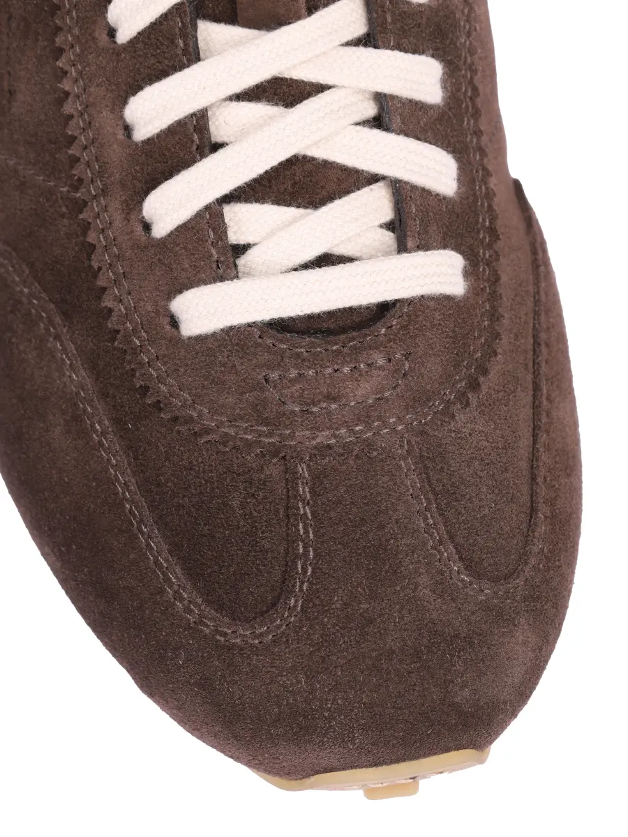 Кеды замшевые на меху