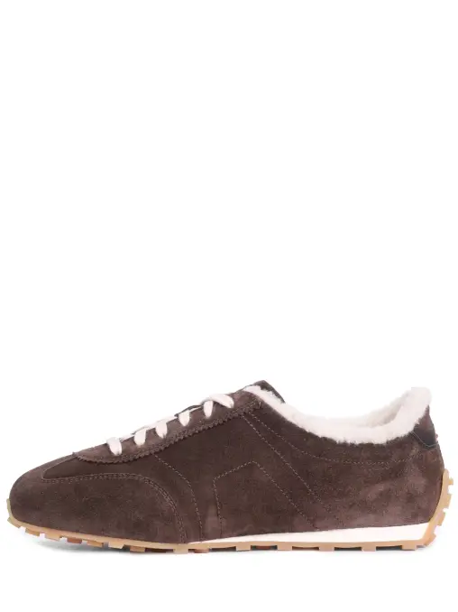 Кеды замшевые на меху SANTONI