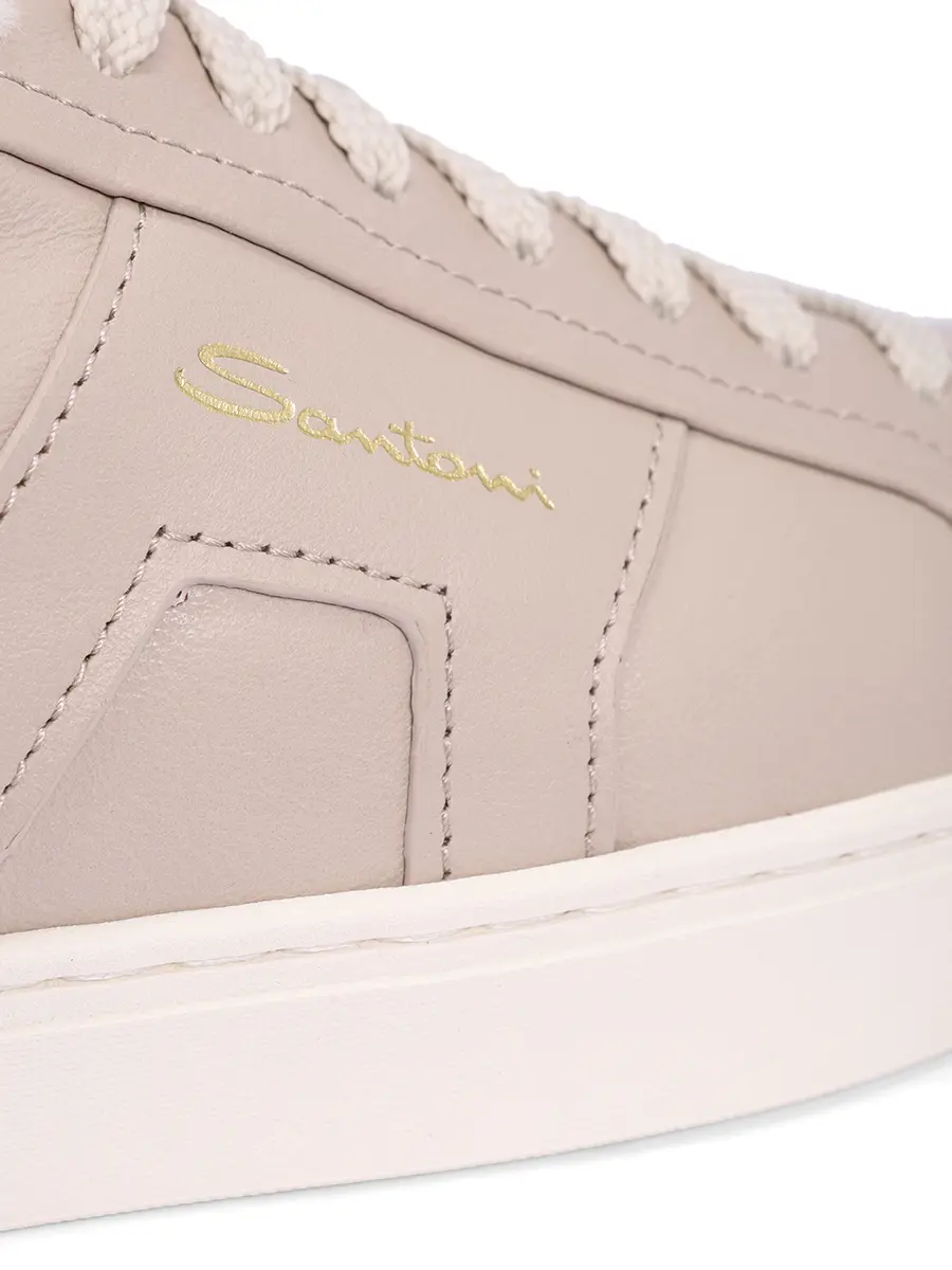 Кеды кожаные на меху