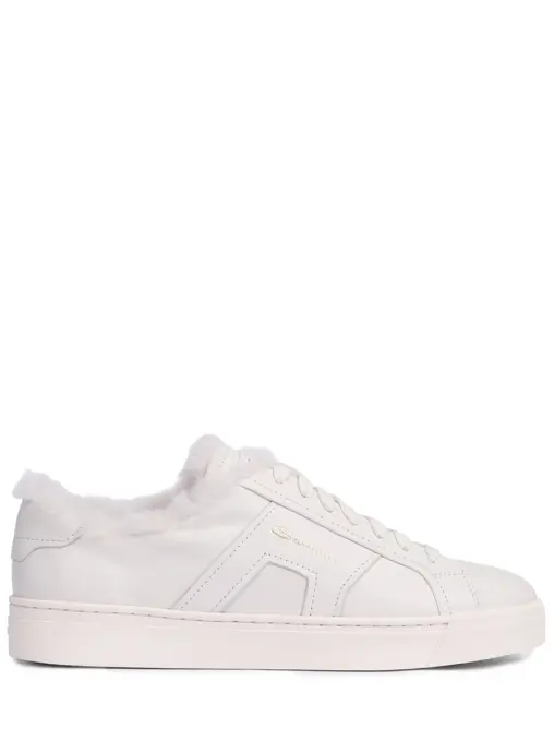 Кеды кожаные на меху SANTONI