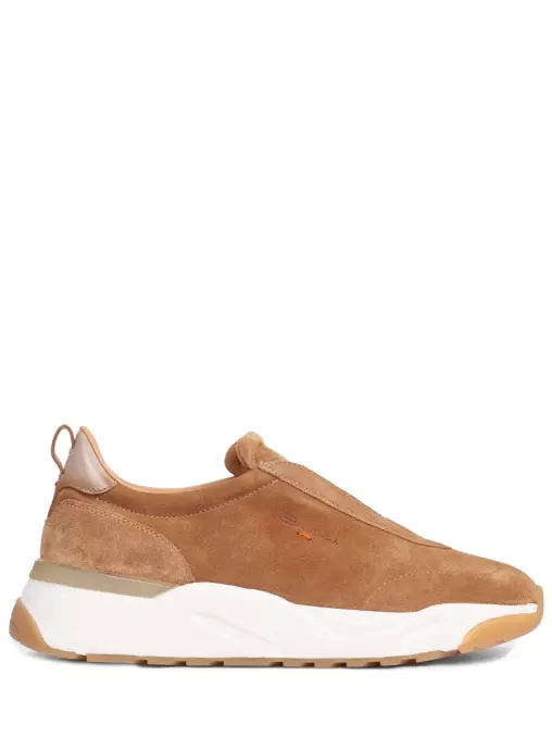 Кроссовки замшевые SANTONI