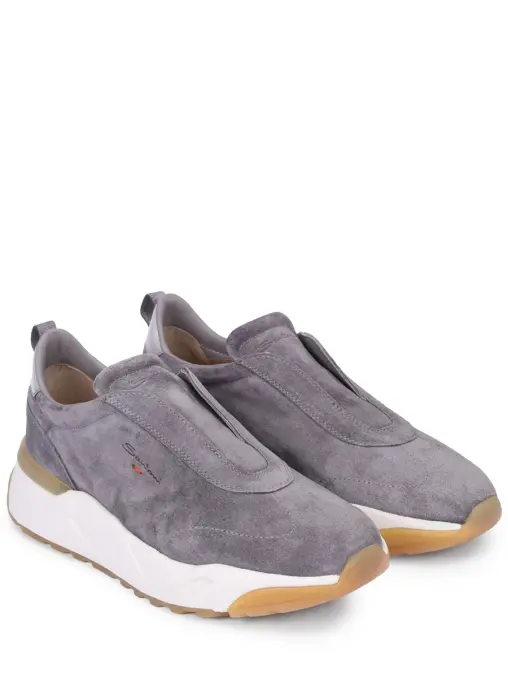 Кроссовки замшевые SANTONI