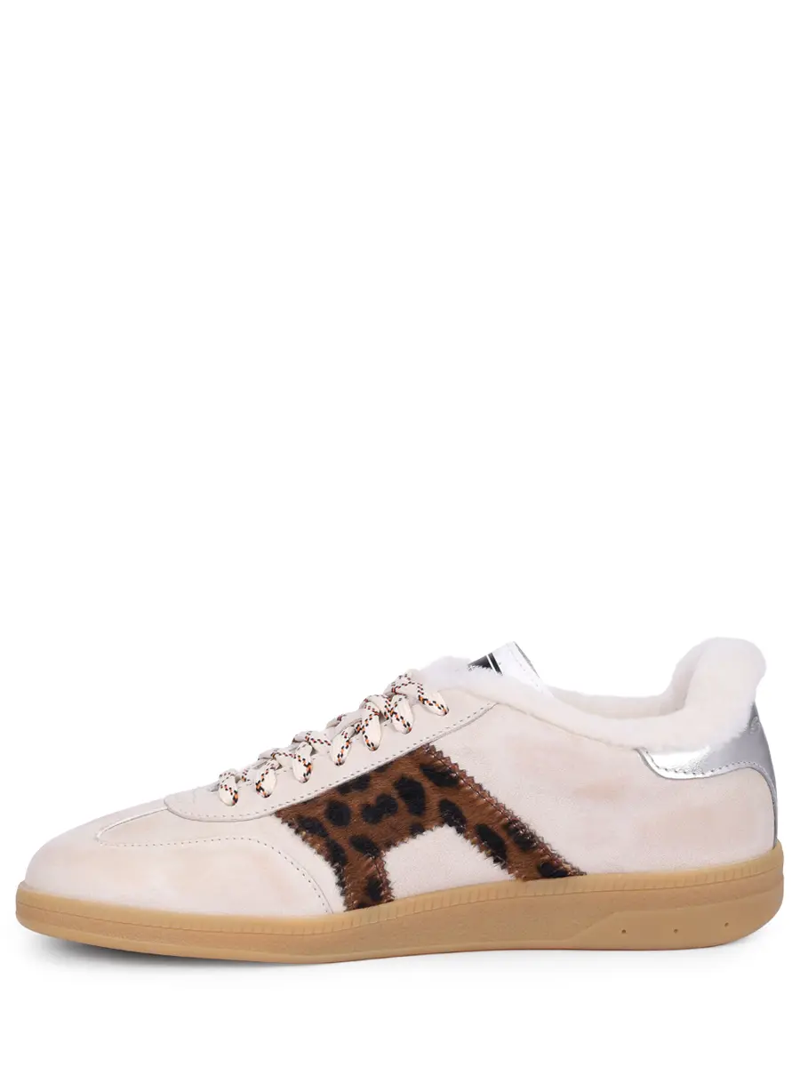 Кеды замшевые на меху