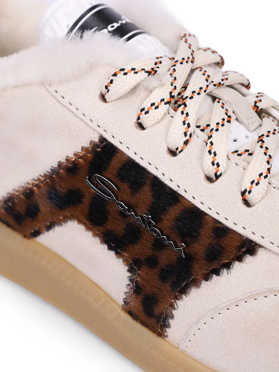 Кеды замшевые на меху