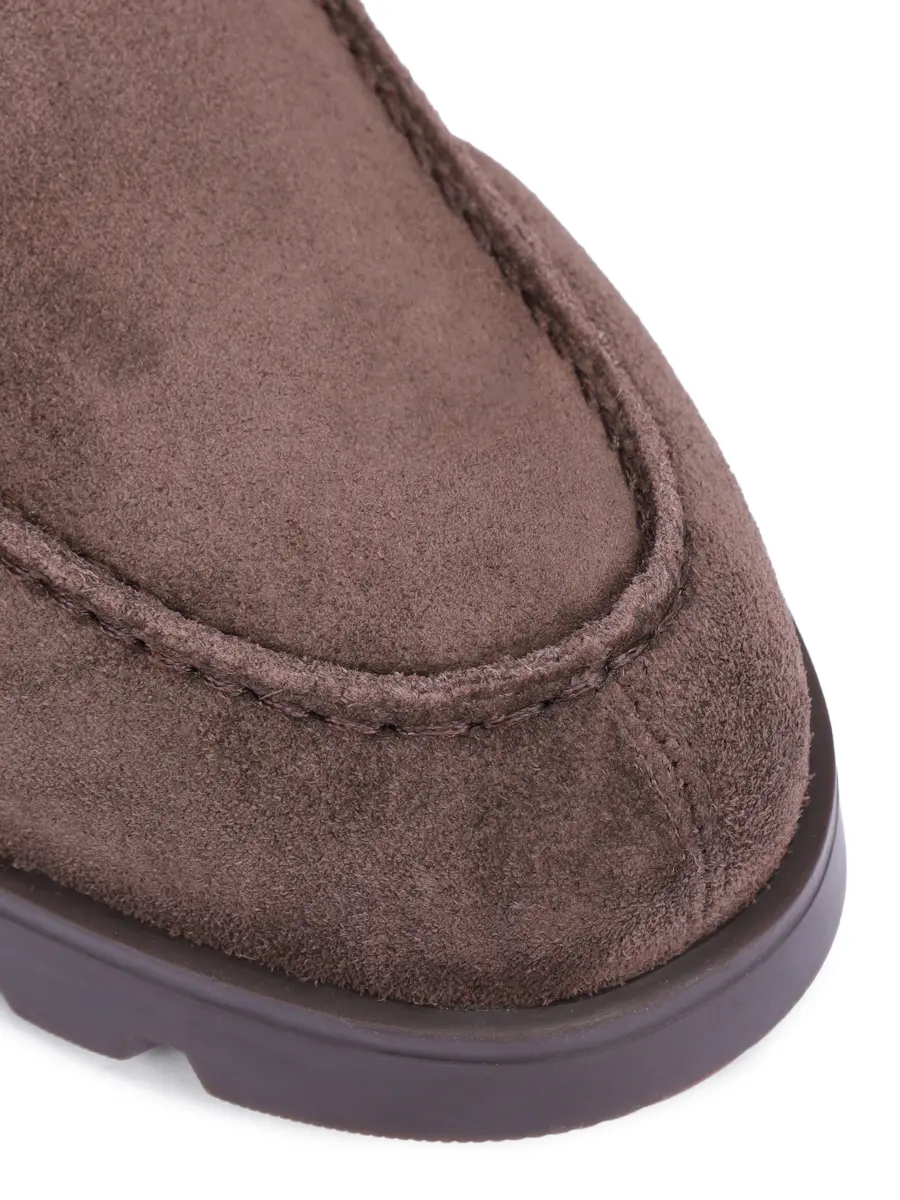 Ботинки замшевые на меху