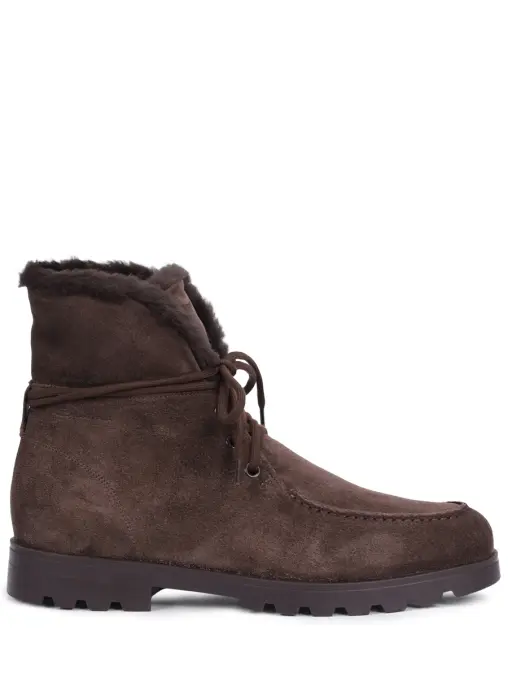 Ботинки замшевые на меху SANTONI