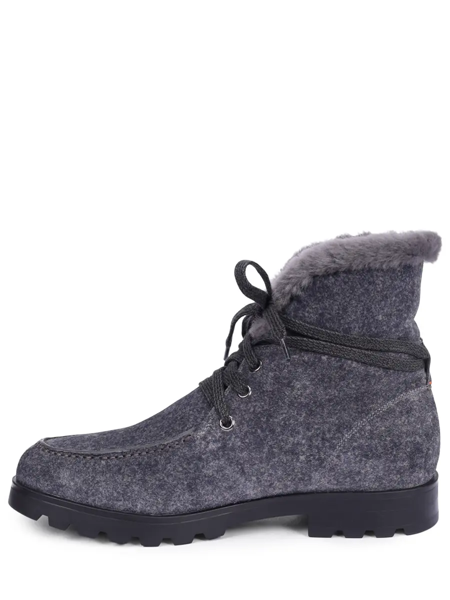 Ботинки замшевые на меху