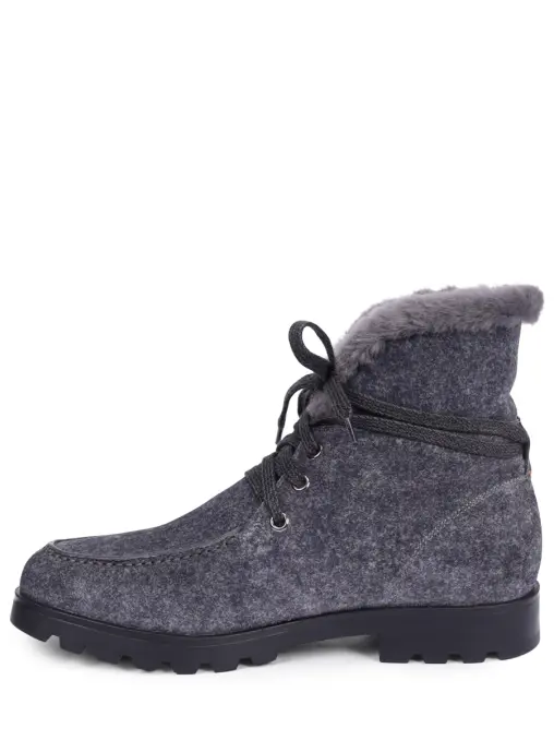 Ботинки замшевые на меху SANTONI