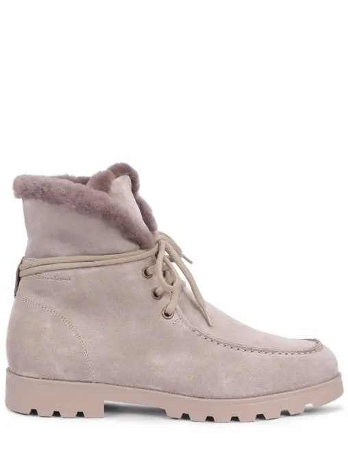 Ботинки замшевые на меху SANTONI