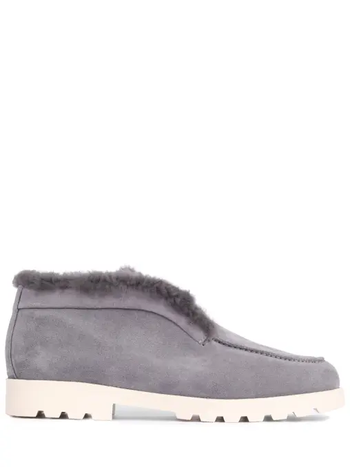 Ботинки замшевые на меху SANTONI