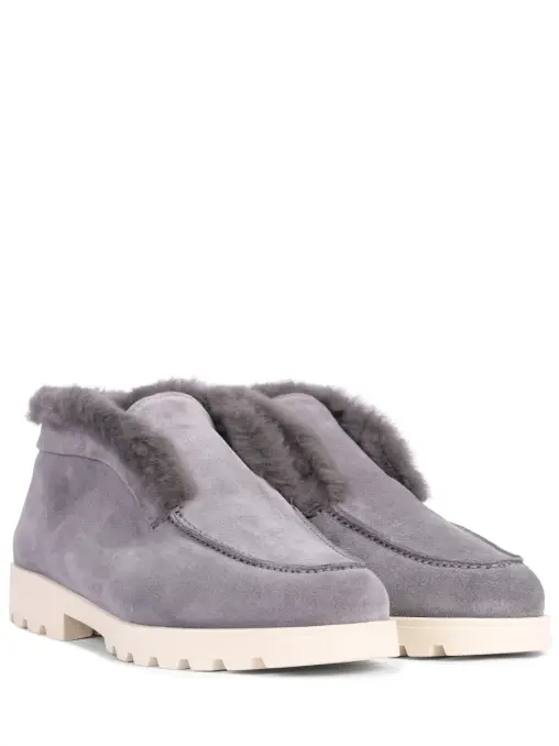 Ботинки замшевые на меху SANTONI